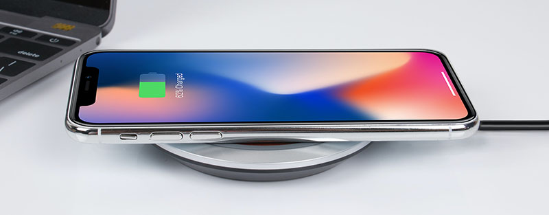 Draadloos opladen smartphone 