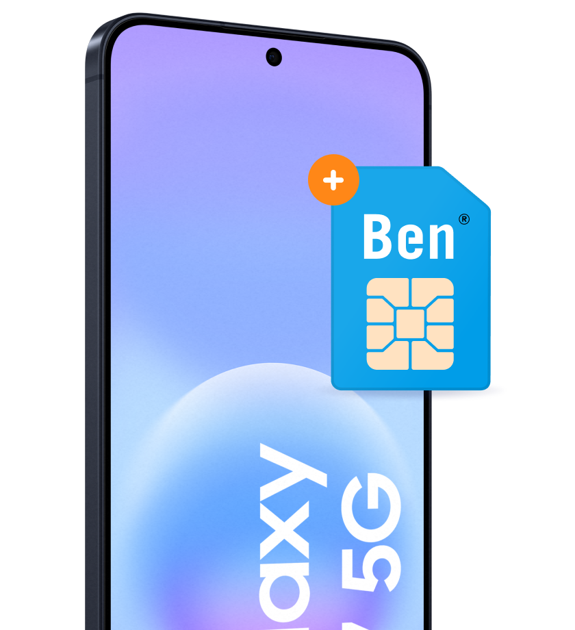 Galaxy A57 met Ben