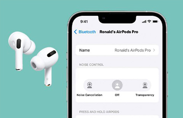 Airpods instellen