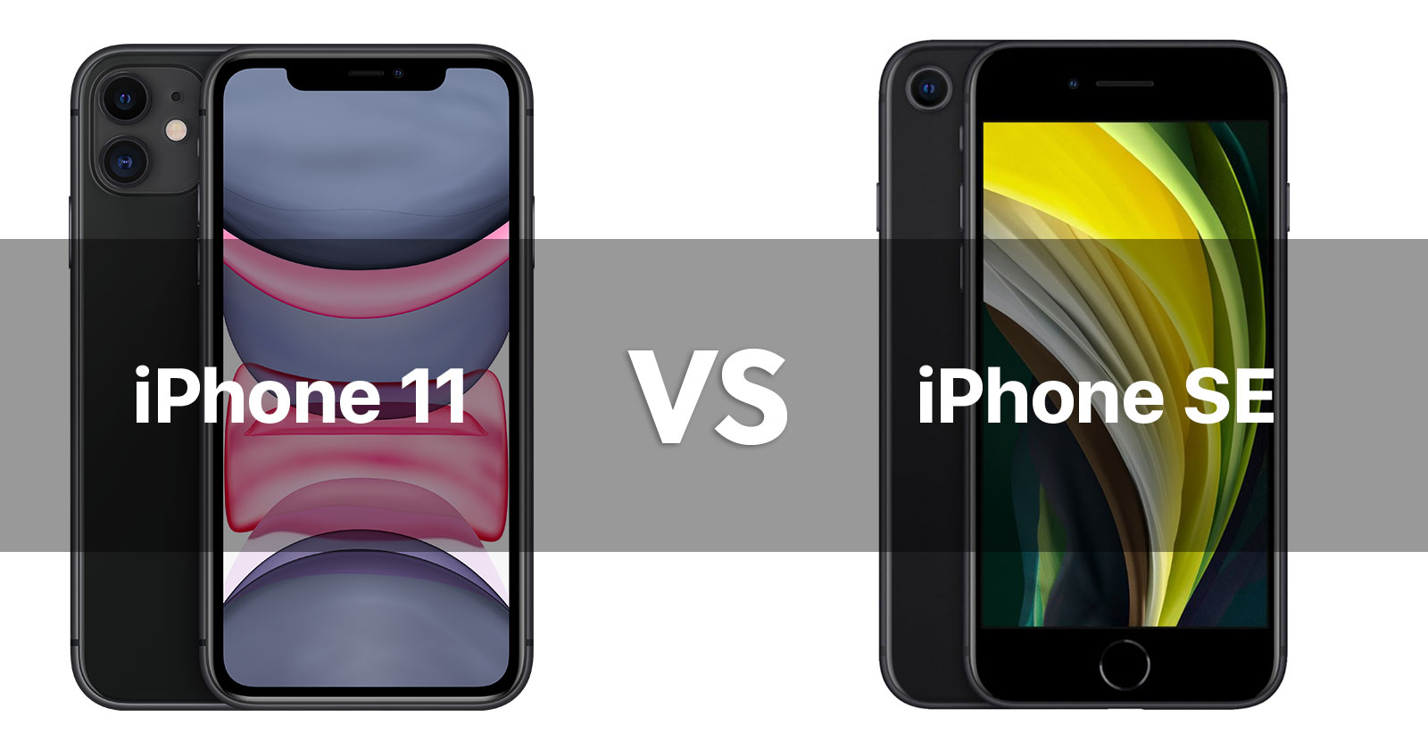 iPhone SE 2020 vs iPhone 11: de verschillen