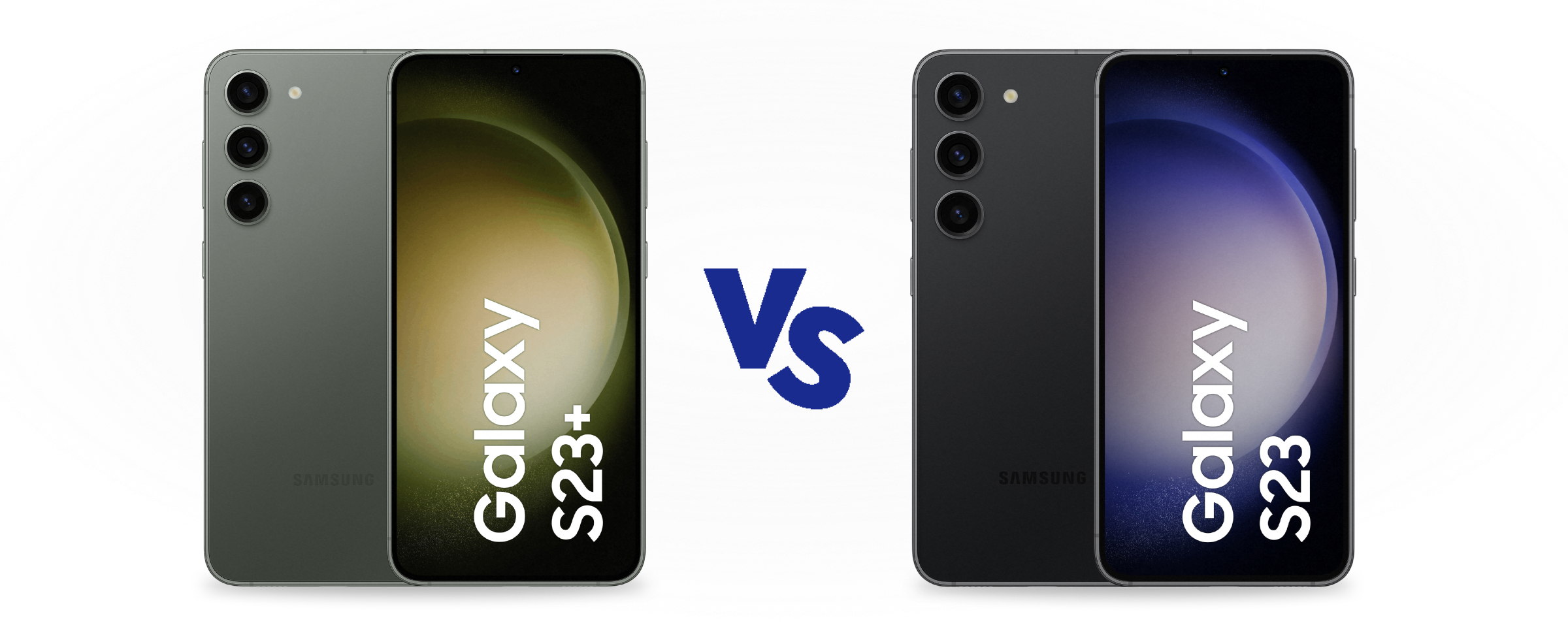 Samsung Galaxy S23+ vs S23