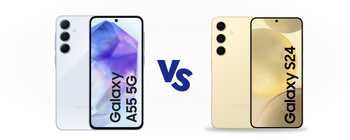 Samsung Galaxy A55 vs Galaxy S24