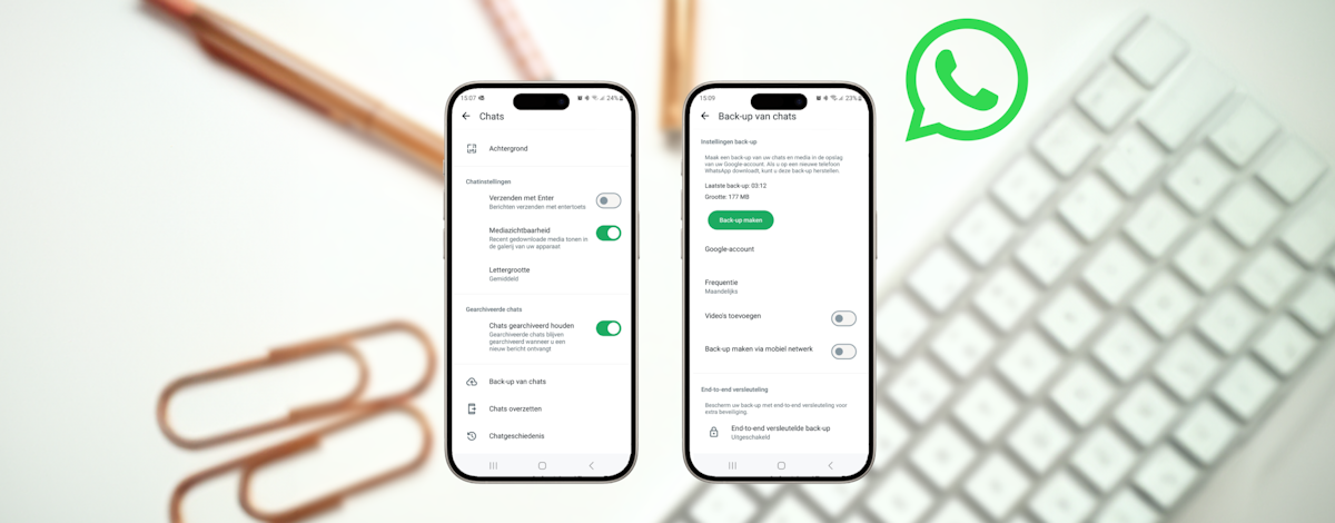 WhatsApp back-up maken en terugzetten: zo doe je dat
