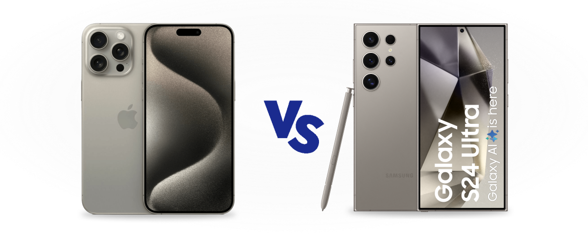 Apple iPhone 15 Pro Max vs Samsung Galaxy S24 Ultra