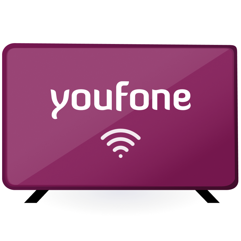 Youfone Internet + TV
