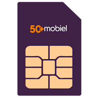 50+ Mobiel sim only
