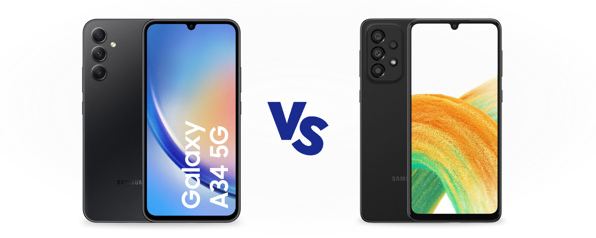 Samsung Galaxy A34 vs Galaxy A33