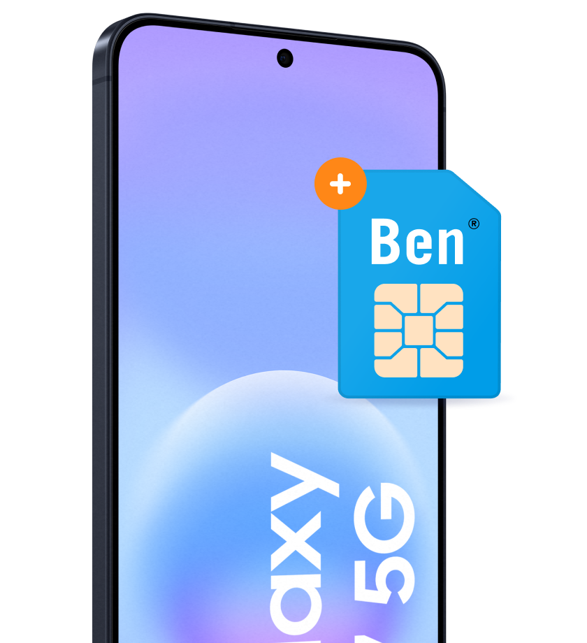 Galaxy A57 met Ben