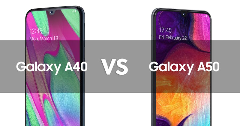 en overeenkomsten Samsung Galaxy A40 en A50 - Mobiel.nl