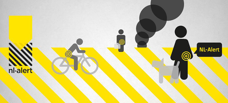 NL Alert instellen