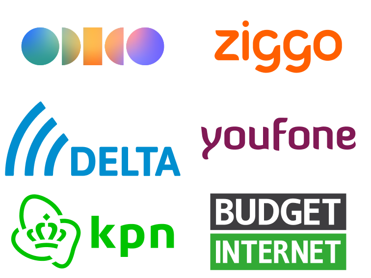Internetproviders bij Mobiel.nl