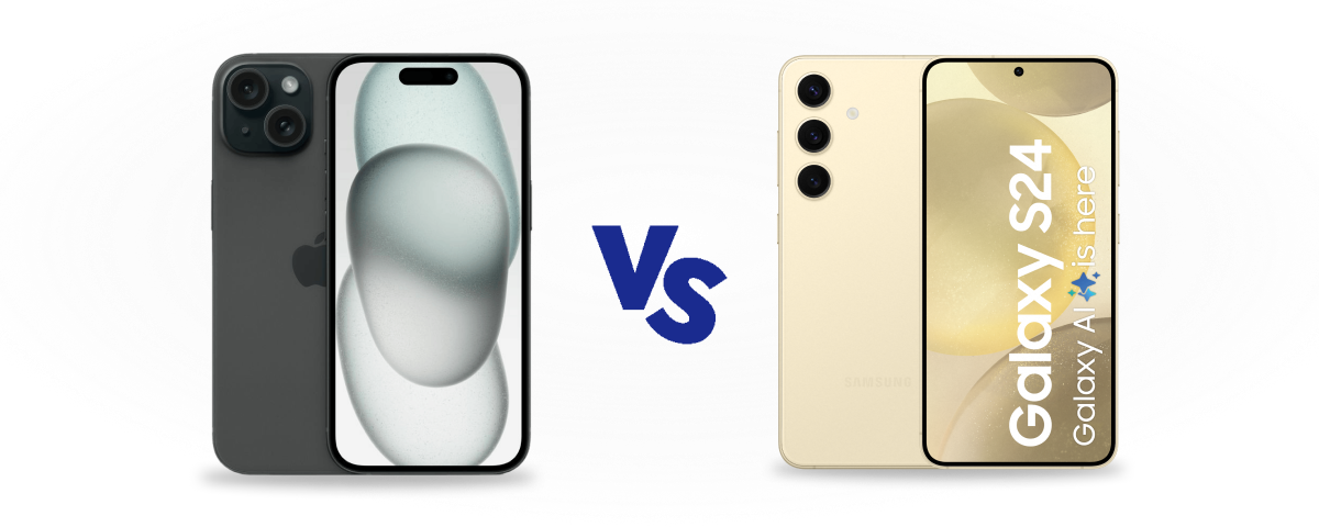 Apple iPhone 15 vs Samsung Galaxy S24