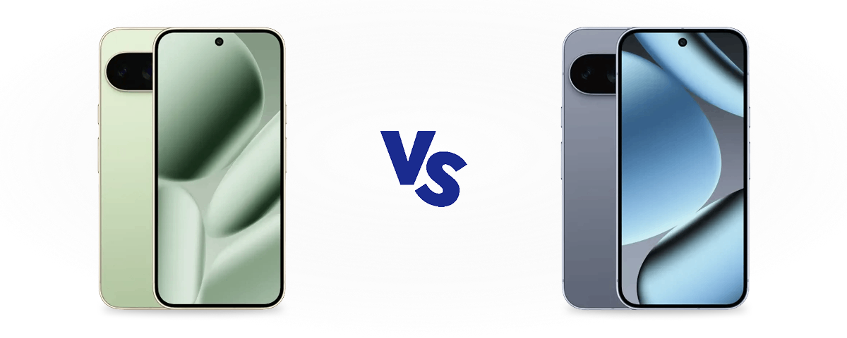 Google Pixel 10 Pro XL lichtgroen vs Pixel 10 Pro grijs