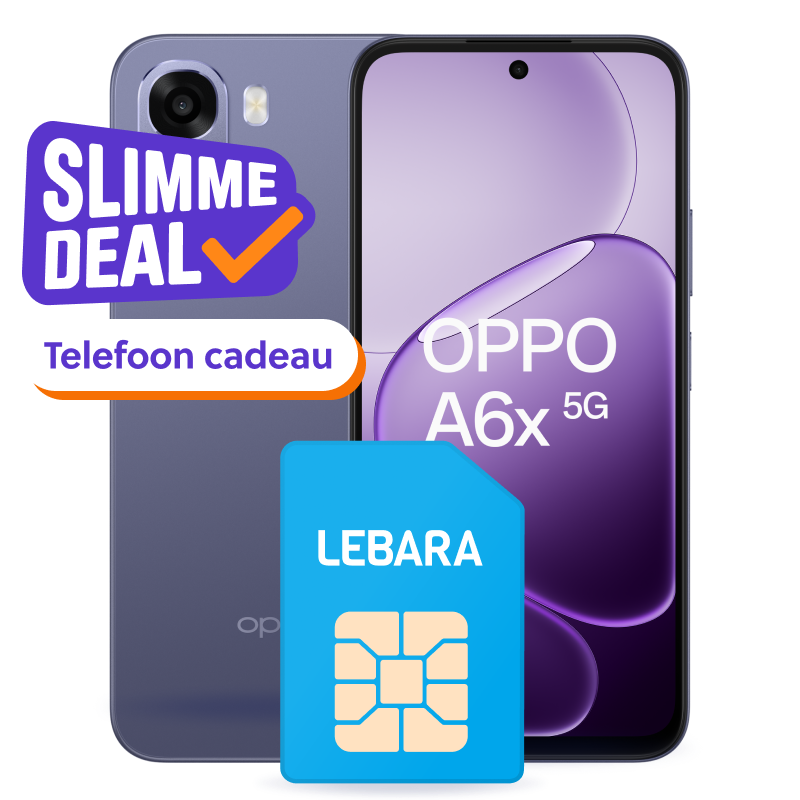 OPPO A6x met Lebara