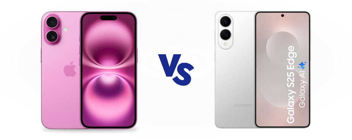Apple iPhone 16 Plus vs Samsung Galaxy S25 Edge