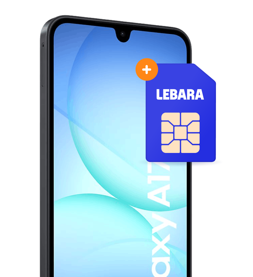 Galaxy A17 5G met Lebara