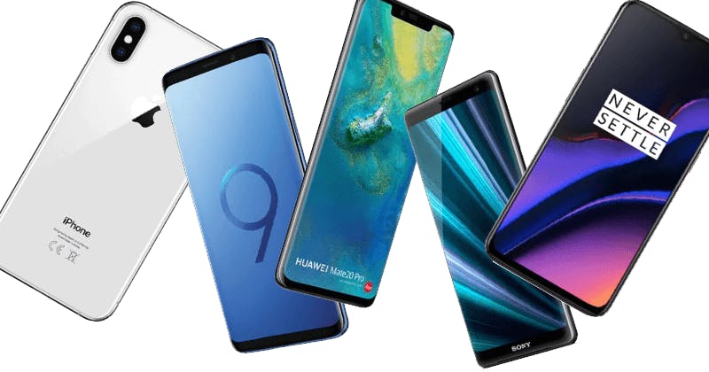 10 smartphones van 2018 - Mobiel.nl