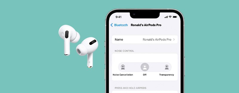 Airpods instellen