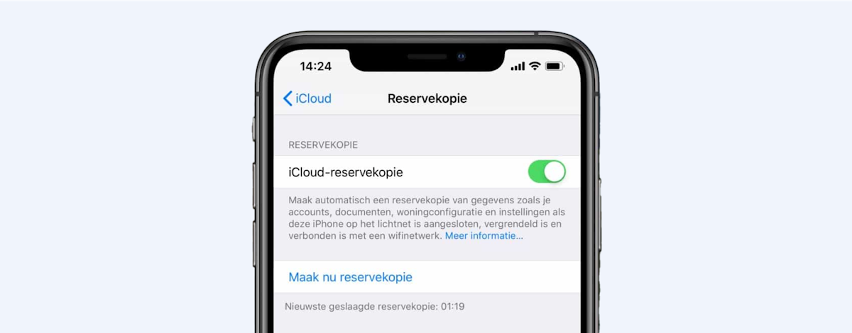 Zo maak je een back-up van je Apple iPhone