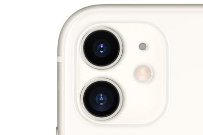 iPhone 11 camera in White