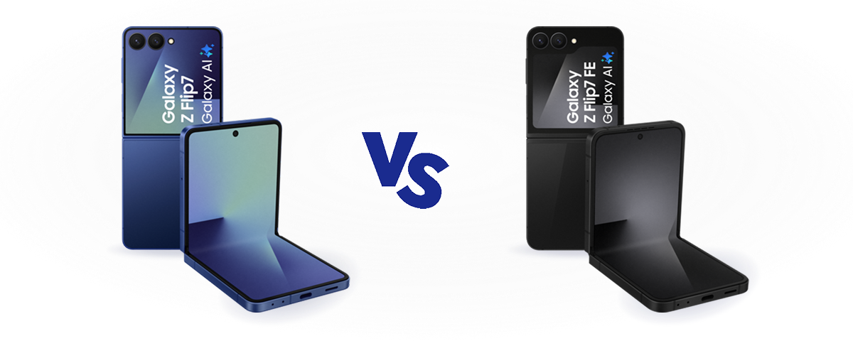 Samsung Galaxy Z Flip7 vs Flip7 FE