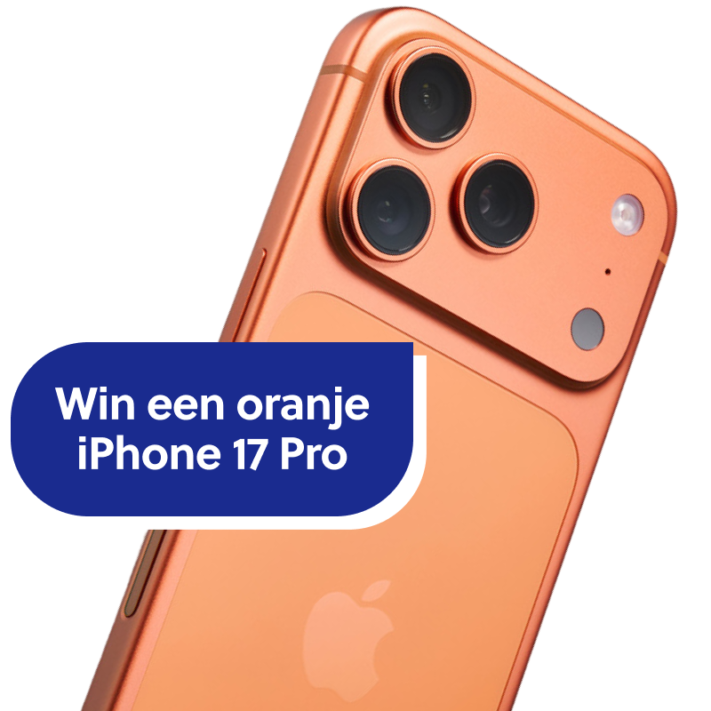 Maak kans op een iPhone 17 Pro
