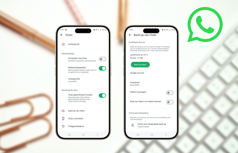 WhatsApp back-up maken en terugzetten: zo doe je dat