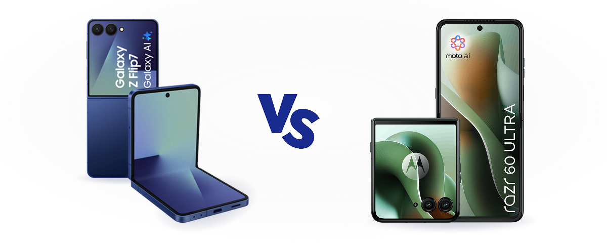 Samsung Galaxy Z Flip7 vs Motorola Razr 60 Ultra