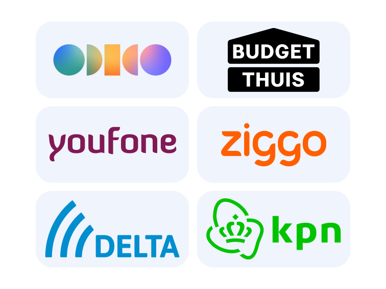Internetproviders bij Mobiel.nl