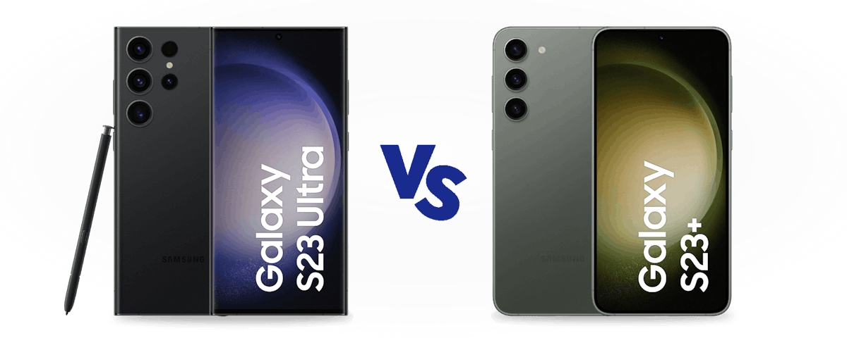 Samsung Galaxy S23 Ultra vs S23+