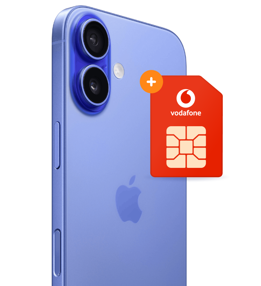 iPhone 16 met Vodafone