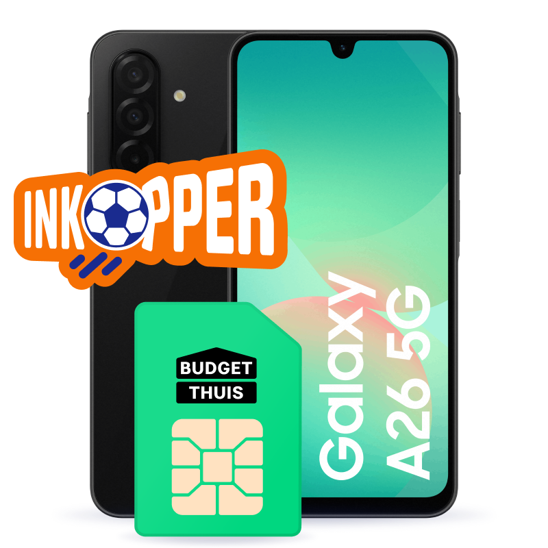 Samsung Galaxy A26 met Buget Thuis