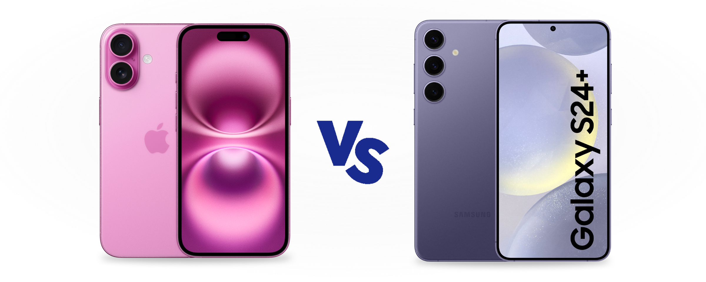 iPhone 16 Plus vs Galaxy S24 Plus