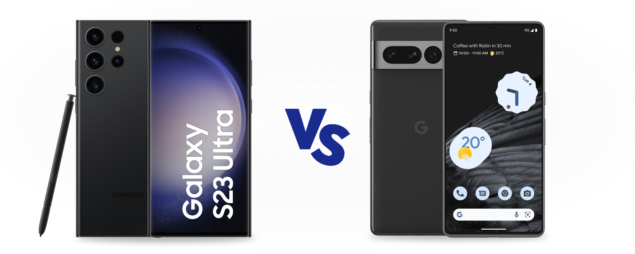 Samsung Galaxy S23 Ultra vs Google Pixel 7 Pro