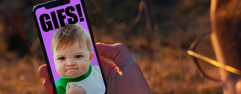 Gifjes maken en zoeken met je telefoon