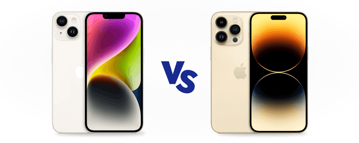 Apple iPhone 14 Plus vs 14 Pro
